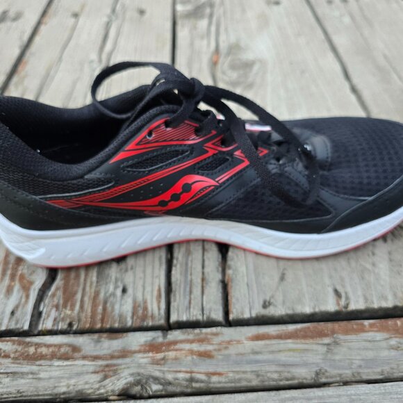 Saucony Grid Cohesion 13 Running Shoes - Black - Picture 8 of 10